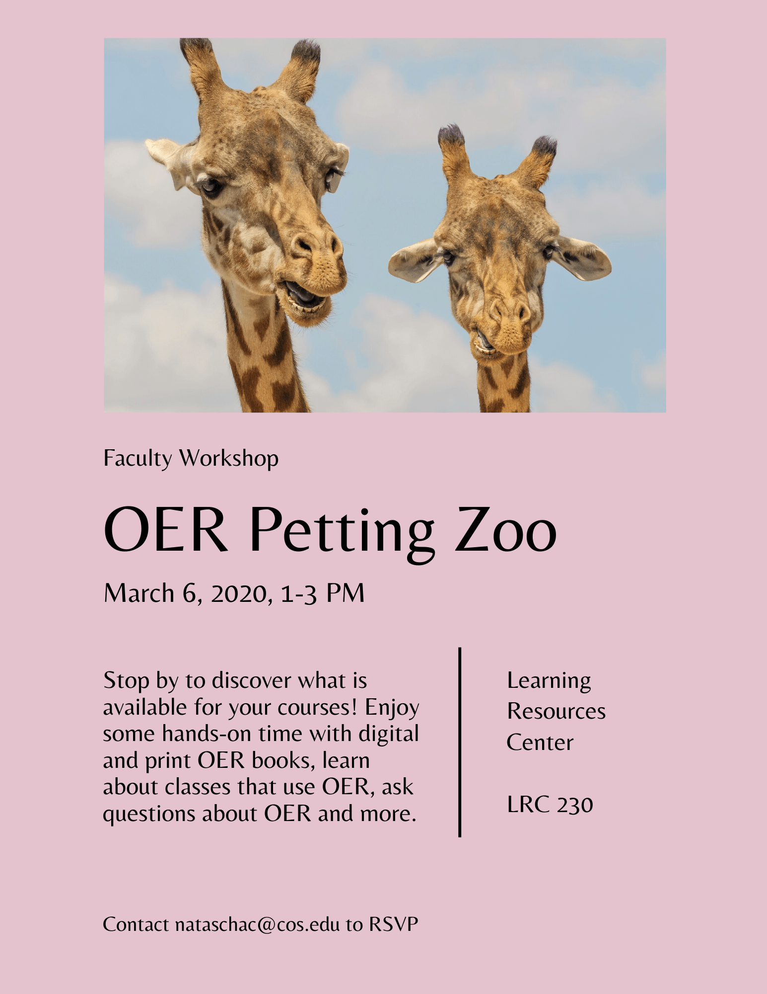 OER Petting Zoo